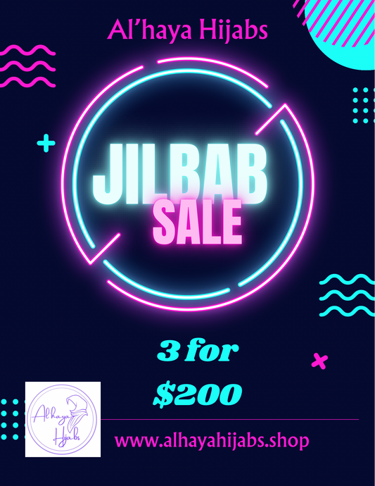 3 for $200 Jilbab